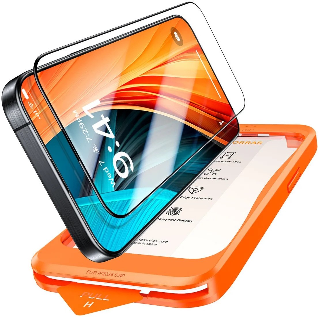 Torras Install Master Screen Protector for iPhone 16 Series