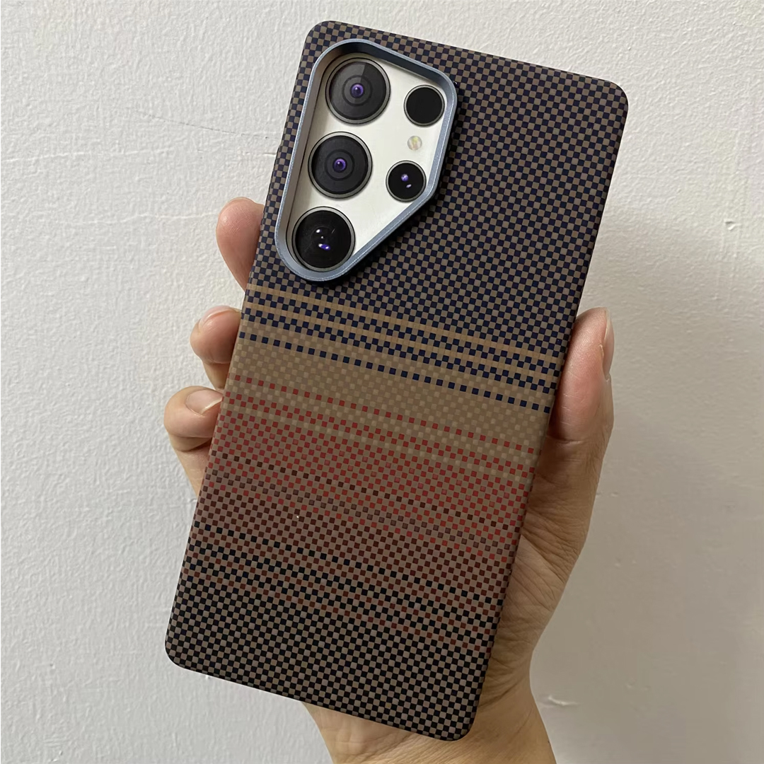 Luxo Life Orginal Redium Carbon Fiber MagSafe Hard Cases for Samsung