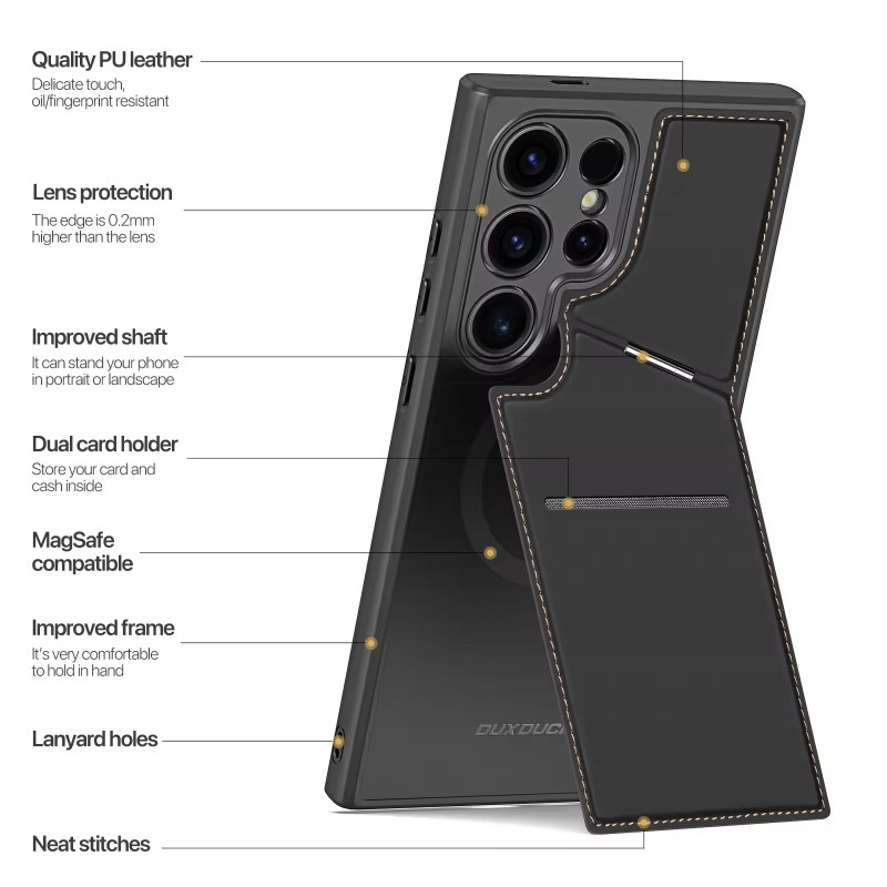 LUCKY SAMBO Phone Case For Samsung Magnetic Bracket Protective Cover