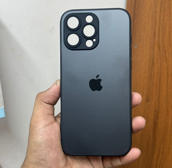 Premium AG Non-Breakable Glass Case For iPhone 11 to 17 Pro Max