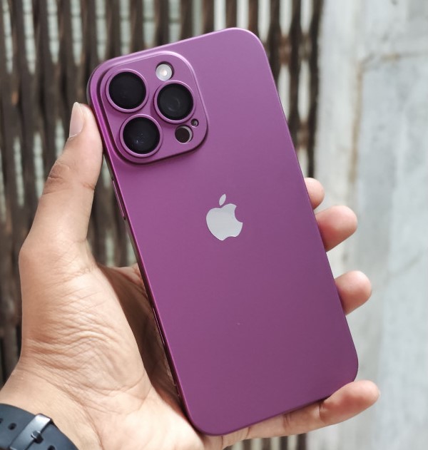 Premium AG Non-Breakable Glass Case For iPhone 11 to 17 Pro Max