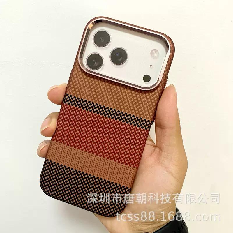 LUXO life Premium MagSafe Reflective Hard Case for iPhone